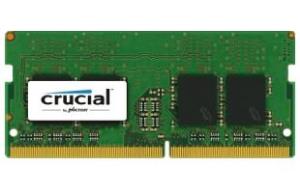 Crucial 8GB Kit 4gbx2 Ddr4 Pc4-19200 Cl17 Sr X8 Unbuff SoDIMM 260pin