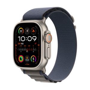 Watch Ultra 2 Gps + Cellular 49mm Titanium Case With Blue Alpine Loop - Medium