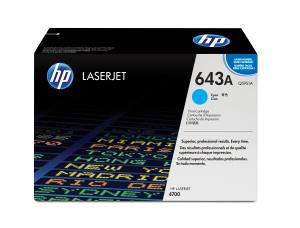 Toner Cartridge - No 643A - 10k Pages - Cyan