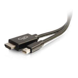 Mini DisplayPort Male to HDMI Male Adapter Cable - Black 2m