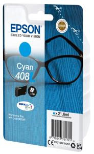 Ink Cartridge - 408l Durabrite Ultra Singlepack - 21.6ml - Cyan