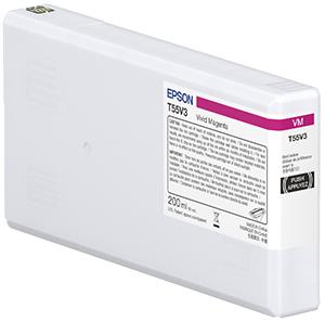 Ink Cartridge - T55w3 Ultrachrome Pro10 - 200ml - Vivid Magenta