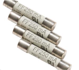 FP375 fuses (4x 0.25A-500V)