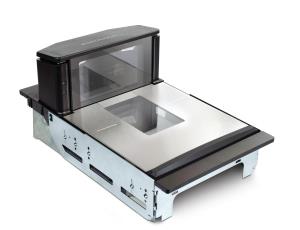 Magellan 9600i Scanner/scale Med Platter/fixed Produce Rail/shelf Mount W/ Scale Sentry