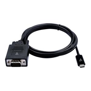 USB Type C To Vga Adapter Black 2m