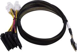 Cable ACK-I-SlimSASx8-4SFF-8639x2-U.3-0.8M