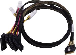 Cable ACK-I-SlimSASx8-4SFF-8639x2-U.2-0.8M