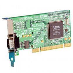 Brainboxes 1-port Low-profile Serial Adapter Universal PCI