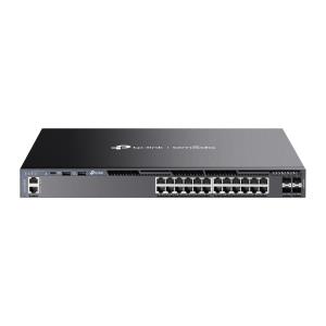 Switch Omada Sg6428x 24-port Gigabit Stackable L3 Managed With 4 10g Slots