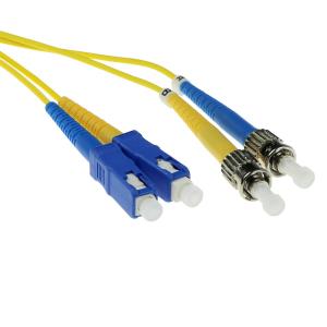 Sc-st 9/125m Os1 Duplex Fiber Optic Patch Cable 15m