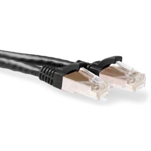 Patch Cable CAT6a S/ftp Pimf Lszh Snagless 1m Black