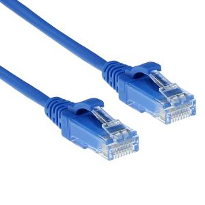 Slimline Patch Cable - CAT6 - U/UTP - 5m - Blue