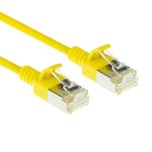 Patch Cable - CAT6A - LSZH U/FTP - 50cm - Yellow