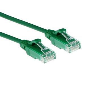 Slimline Patch Cable - CAT6 - U/UTP - 7m - Green