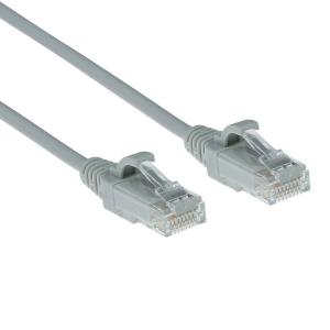 Slimline Patch Cable - CAT6 - U/UTP - 7m - Grey