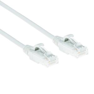 Slimline Patch Cable - CAT6 - U/UTP - 3m - White