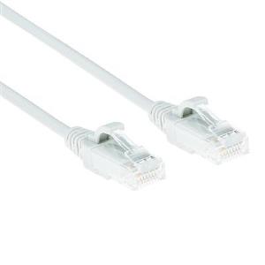 Slimline Patch Cable - CAT6 - U/UTP - 5m - White