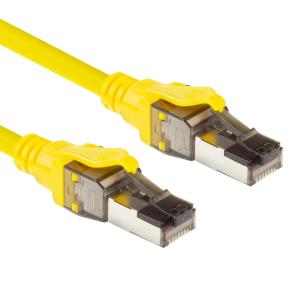 Patch Cable - CAT8 - S/FTP - 1m - Yellow
