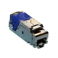 Set Of 6 Rj45 Connectors Category 6 Stp