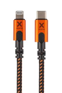 Original Cable - USB-c - Lightning - 1.5m - Black / Orange