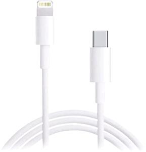 Travel Cable - USB-c - Lightning - 1.5m - White