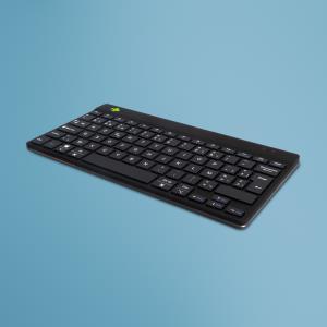 Compact Break Ergonomic Keyboard - Black - Azerty Belgian